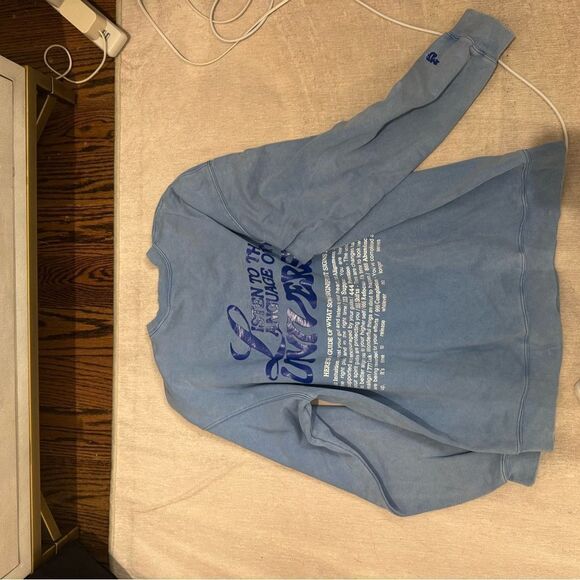 Revolve Mayfair Group Language of the Universe crewneck in blue - Picture 5 of 5